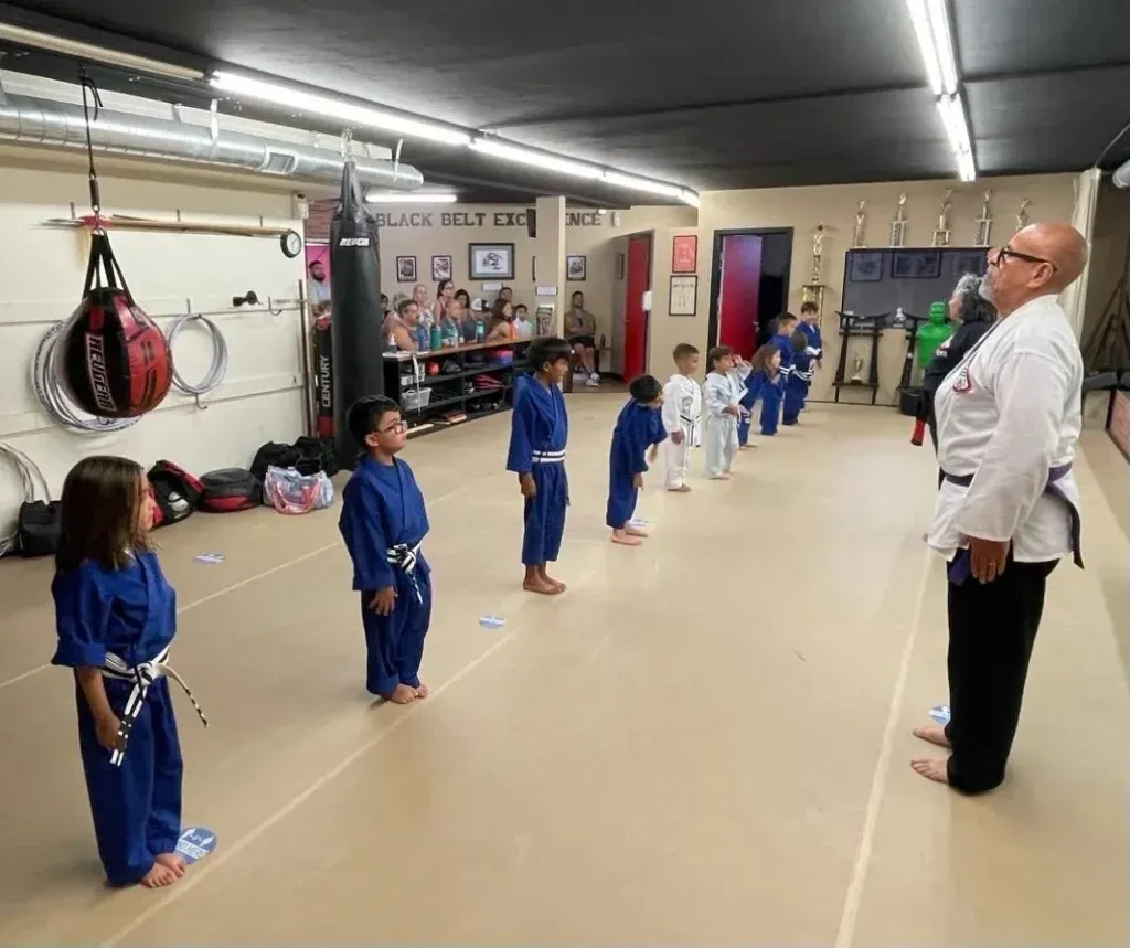 Kenpo Rangers students