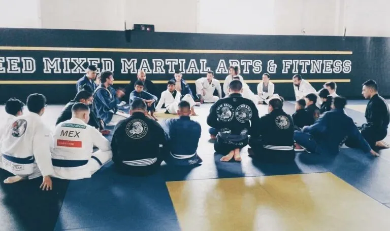 Students training at New Breed Mixed Martial Arts