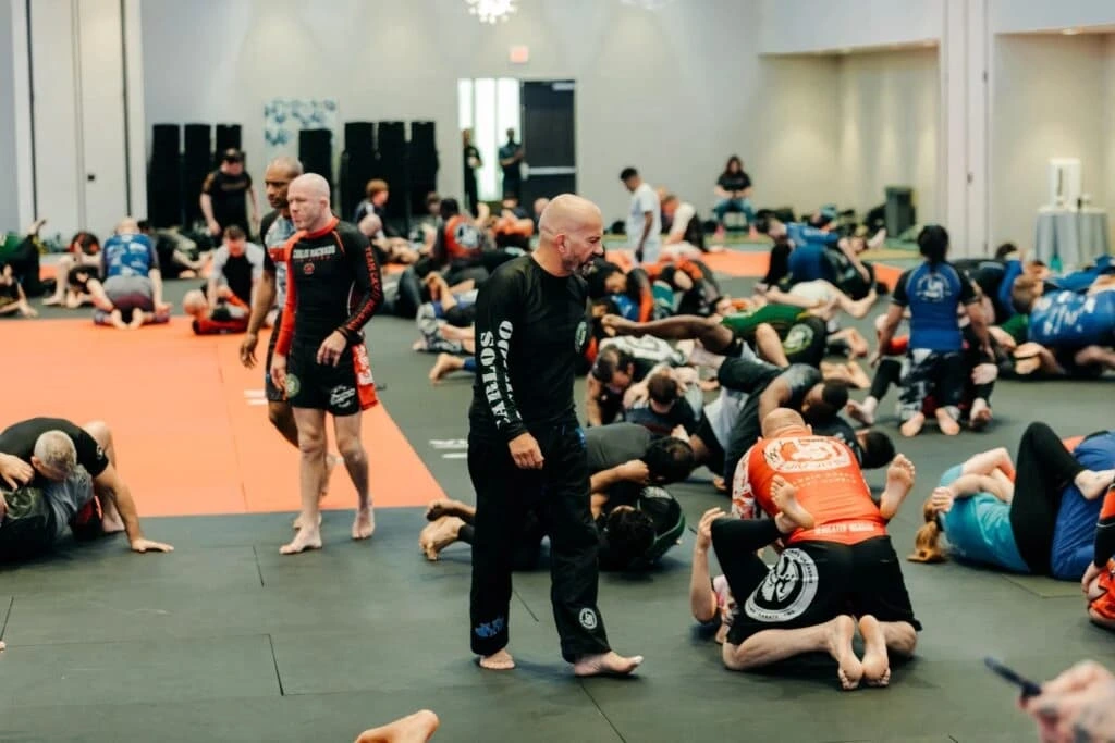 Students training on the mat at Metrolina Martial Arts