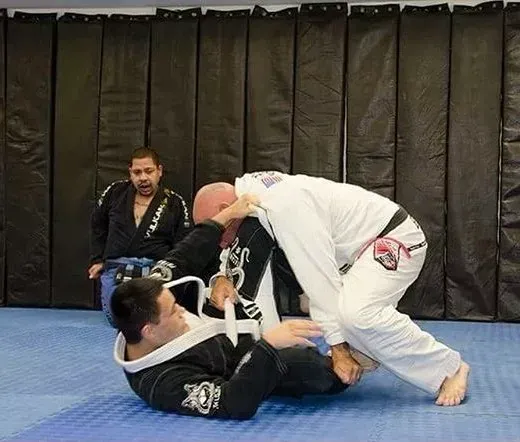 Students practicing Brazilian Jiu-Jitsu at Roll Dogs Jiu Jitsu